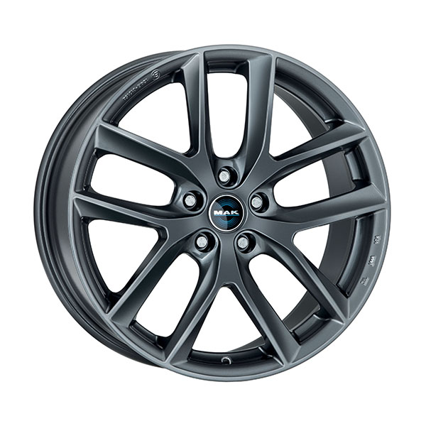 MAK VOLTAGE 8x19 5x120 ET 40 GLOSS GUN METALLIC