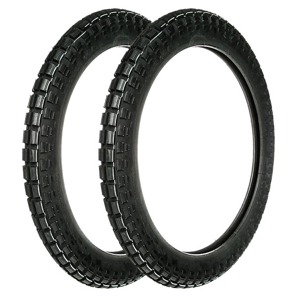 VEE RUBBER COPPIA GOMME VEE RUBBER 2.75-21 50P + 4.00-18 64P VRM-021