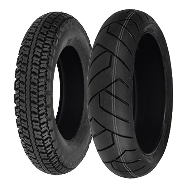 VEE RUBBER COPPIA GOMME VEE RUBBER 3.50-8 45J VRM-108 + 130/70-12 62P VRM-119