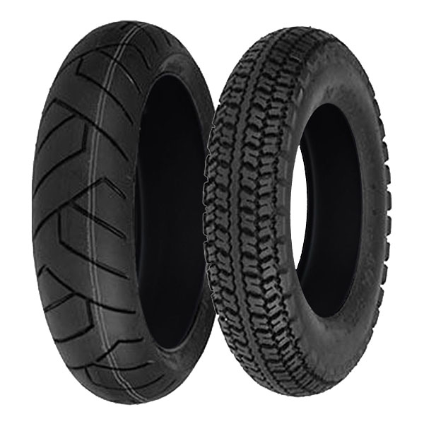 VEE RUBBER COPPIA GOMME VEE RUBBER 120/80-14 58S VRM-119 + 3.50-8 45J VRM-108