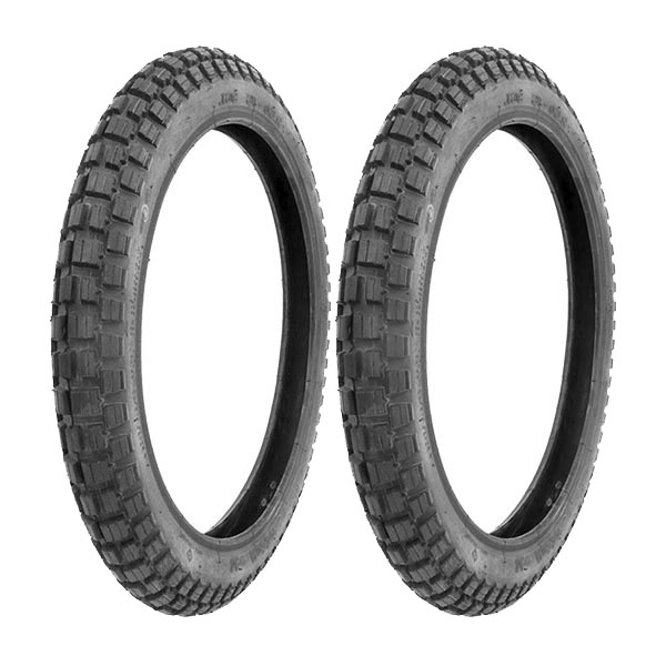 VEE RUBBER COPPIA GOMME VEE RUBBER 2.75-14 40R + 100/90-10 51J VRM-219 CROSS
