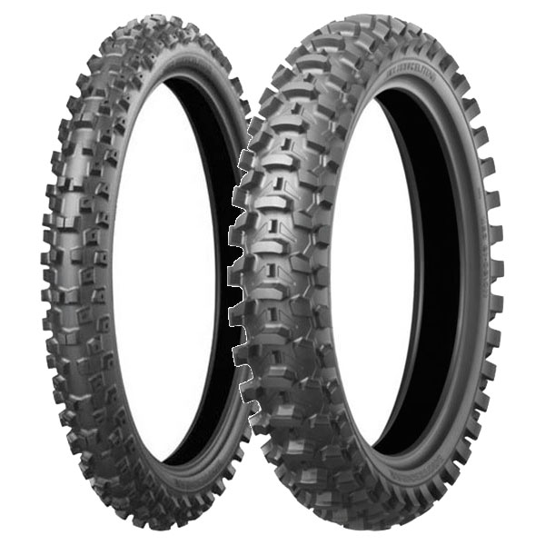 BRIDGESTONE COPPIA GOMME BRIDGESTONE 80/100-21 B.CROSS X20 + 100/90-19 B.CROSS X10 S