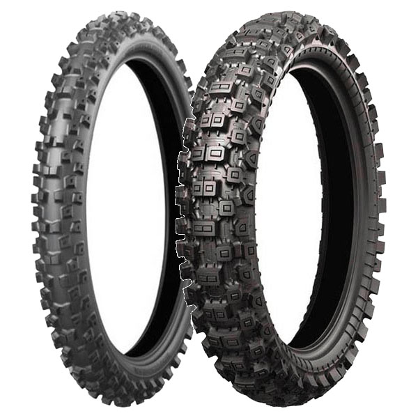 BRIDGESTONE COPPIA GOMME BRIDGESTONE 80/100-21 B.CROSS X20 + 110/90-19 B.CROSS X40 H
