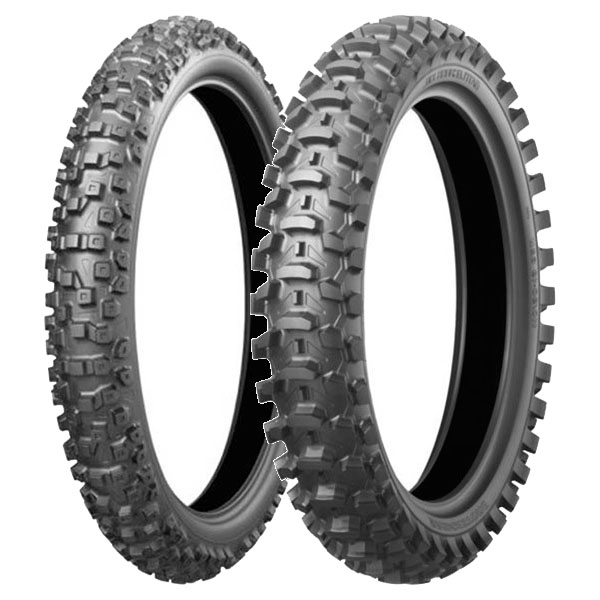 BRIDGESTONE COPPIA GOMME BRIDGESTONE 80/100-21 B.CROSS X40 H + 100/90-19 B.CROSS X10 S