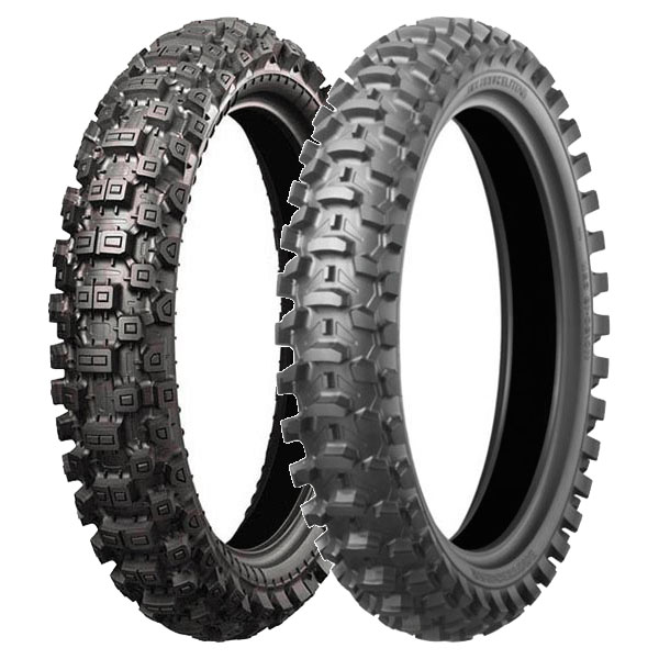BRIDGESTONE COPPIA GOMME BRIDGESTONE 100/90-19 B.CROSS X40 H + 100/90-19 B.CROSS X10 S