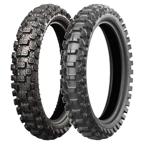 BRIDGESTONE COPPIA GOMME BRIDGESTONE 100/90-19 B.CROSS X40 H + 100/90-19 B.CROSS X20