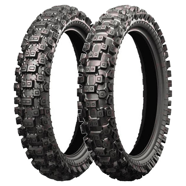 BRIDGESTONE COPPIA GOMME BRIDGESTONE 100/90-19 B.CROSS X40 H + 90/100-16 B.CROSS X30 M