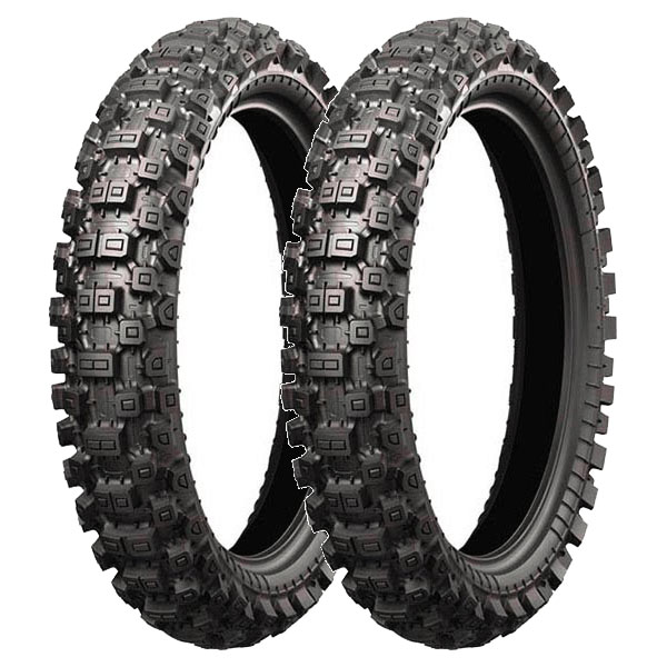 BRIDGESTONE COPPIA GOMME BRIDGESTONE 100/90-19 57M + 110/90-19 62M BATTLECROSS X40 HARD