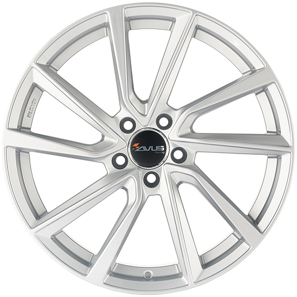 AVUS AC-518 7.5x17 5x108 ET 45 HYPER SILVER