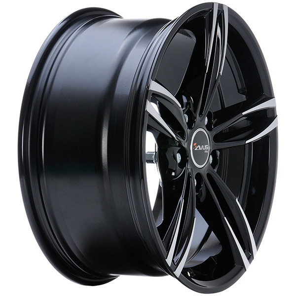 AVUS AC-MB3 8.5x20 5x120 ET 33 BLACK POLISHED