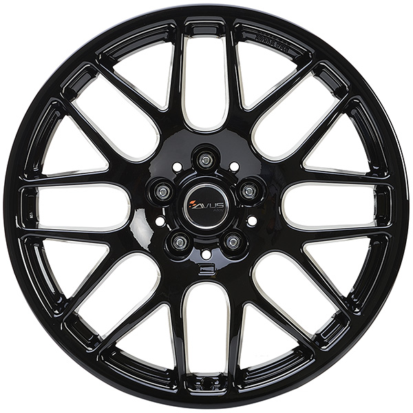 AVUS AC-MB4 8.5x19 5x120 ET 15 BLACK