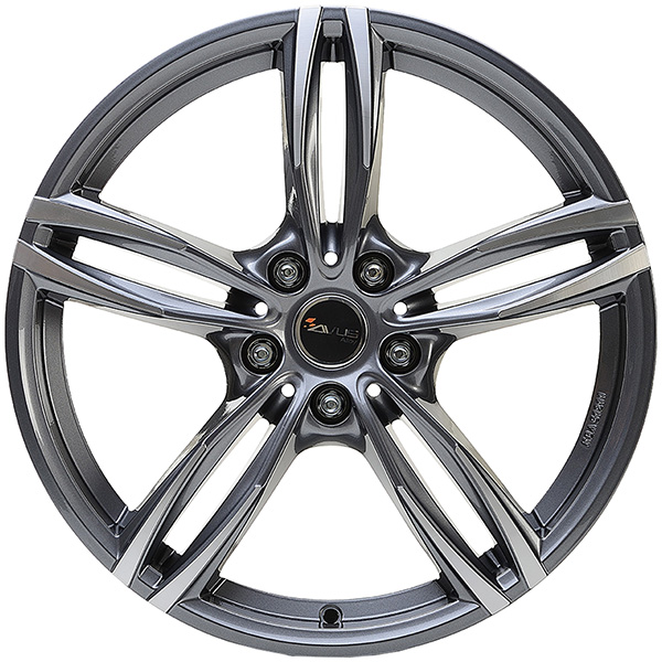 AVUS AF15 7.5x17 5x112 ET 30 MATT BLACK