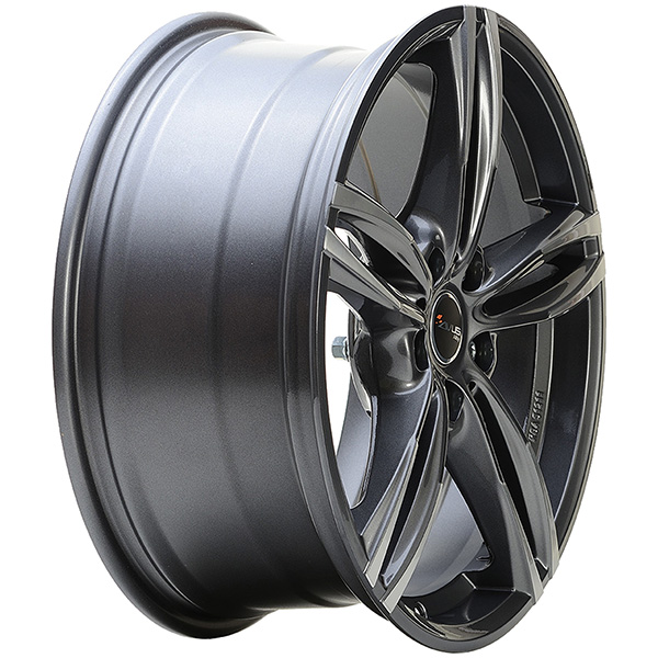 AVUS AF15 8.5x19 5x112 ET 45 ANTHRACITE POLISHED
