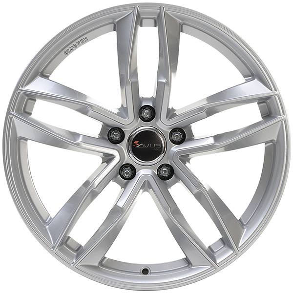 AVUS AF16 7.5x17 5x112 ET 51 HYPER SILVER