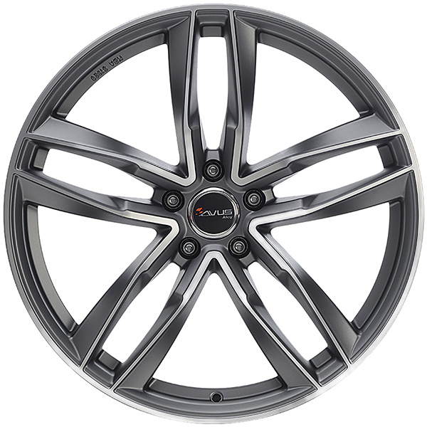 AVUS AF16 8.5x21 5x112 ET 38 MATT ANTHR. POLIS.