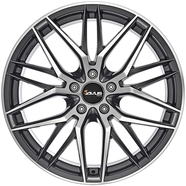 AVUS AF19 8x18 5x112 ET 45 ANTHRACITE POLISHED