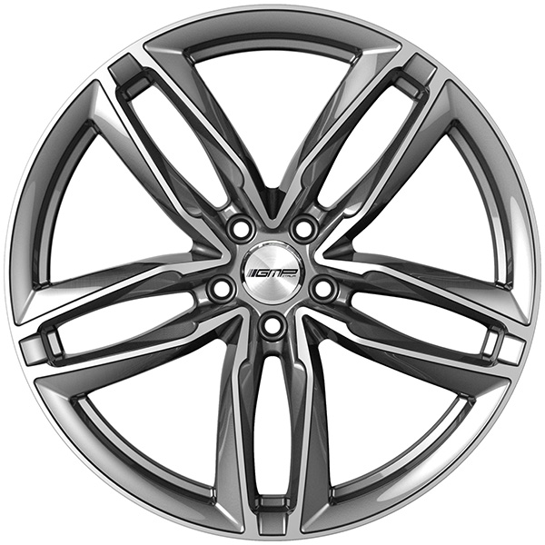 GMP ATOM 7.5x17 5x112 ET 45 ANTHRACITE DIAMOND
