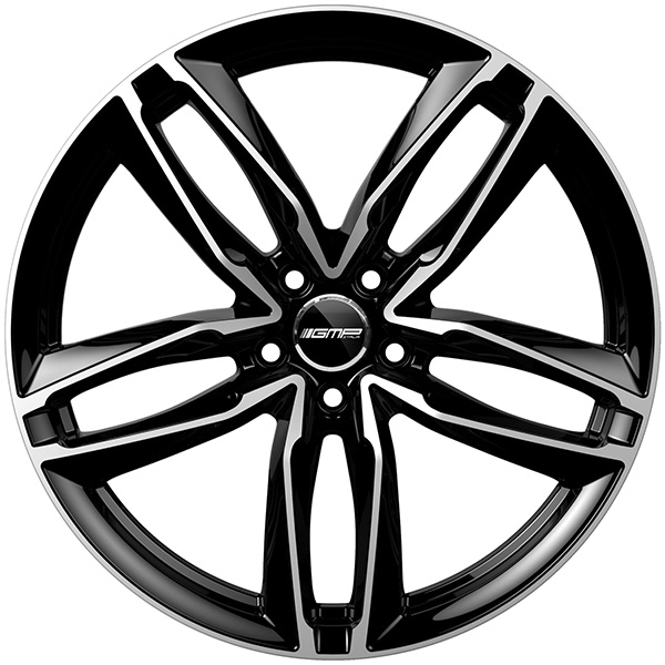 GMP ATOM 9x21 5x112 ET 26 BLACK DIAMOND