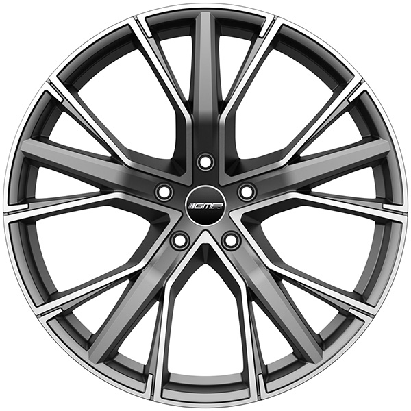 GMP GUNNER 8x18 5x112 ET 35 MATT ANTHRACITE DIAMOND
