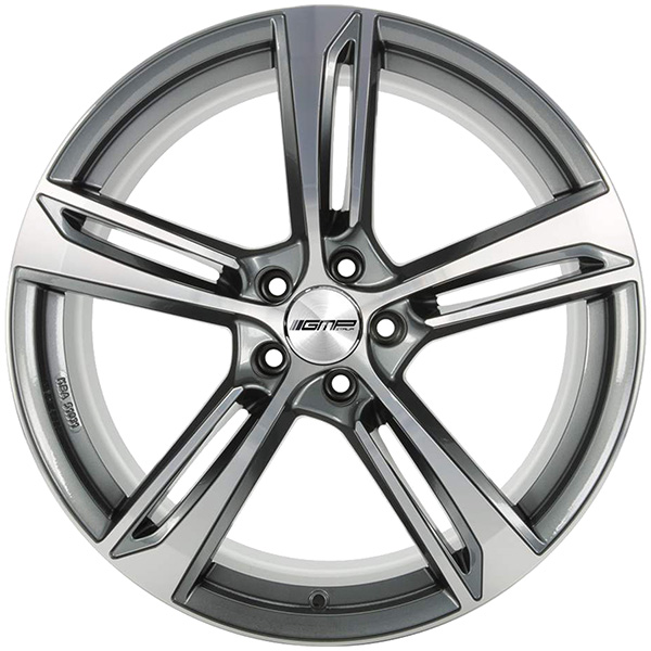 GMP PAKY 8.5x19 5x112 ET 25 ANTHRACITE DIAMOND
