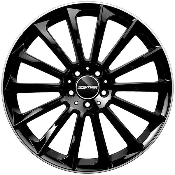 GMP STELLAR 10x22 5x112 ET 20 BLACK DIAMOND LIP