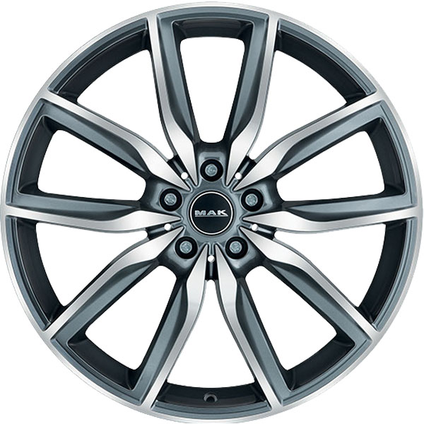 MAK ALLIANZ 8x20 5x112 ET 27 GUN MET-MIRROR FACE