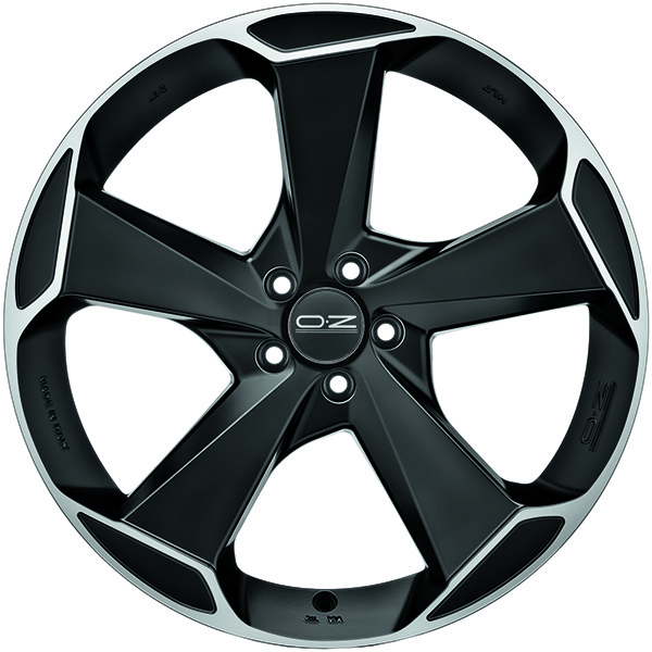 OZ RACING ASPEN HLT 9.5 20 5 120 35 MATT BLACK DIAMOND CUT
