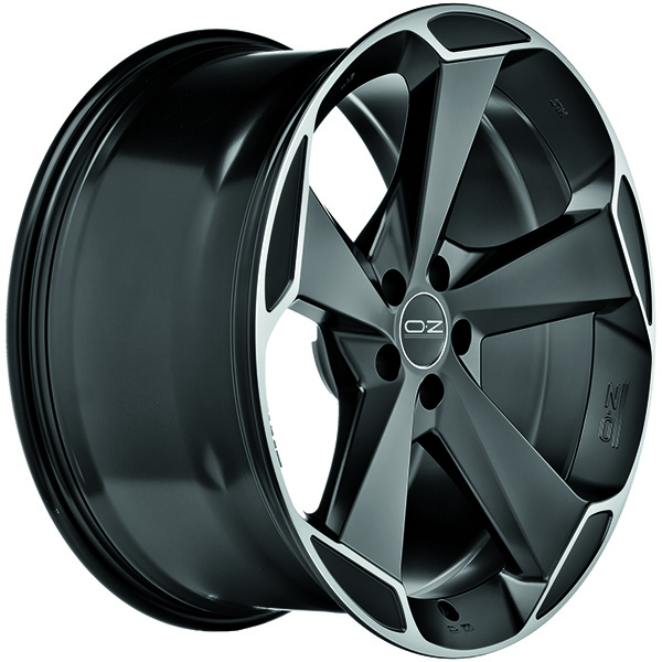 OZ RACING ASPEN HLT 9.5 20 5 120 35 MATT BLACK DIAMOND CUT