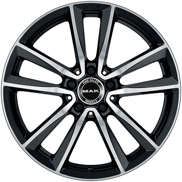 MAK BREMEN 7.5x17 5x112 ET 48 BLACK MIRROR
