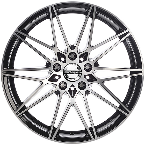 TECNOMAGNESIO MESH 8x18 5x112 ET 30 BLACK POLISH