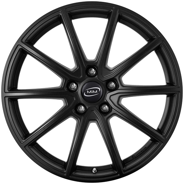 MIM SANTIAGO 7.5x19 5x108 ET 40 GLOSSY BLACK