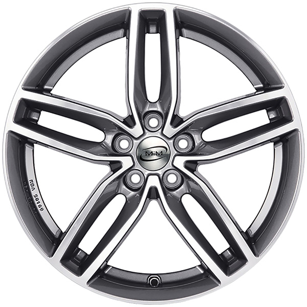 MIM ATLETICO 8 18 5 112 57 GRAPHITE LUCIDO DIAMANTATO