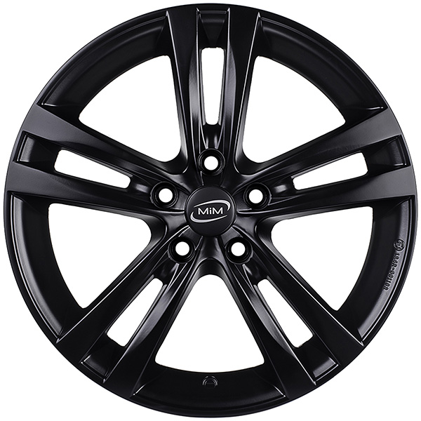 MIM SPORTING 6.5x16 5x112 ET 49 FLAT BLACK