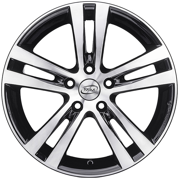 MIM SPORTING 7.5x17 5x120 ET 37 BLACK MIRROR