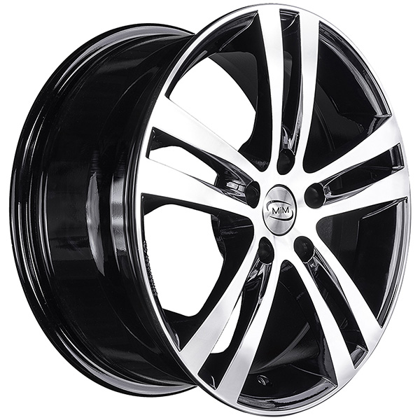 MIM SPORTING 7.5x17 5x112 ET 45 BLACK MIRROR