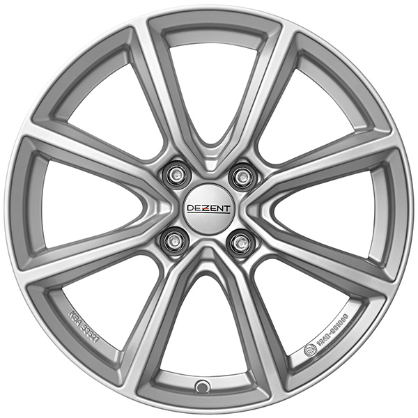 DEZENT TN silver 5.5x14 4x100 ET 35 SILVER