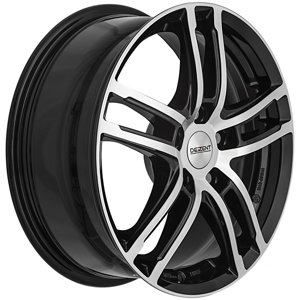DEZENT TZ dark 8x18 5x112 ET 34 Black/polished