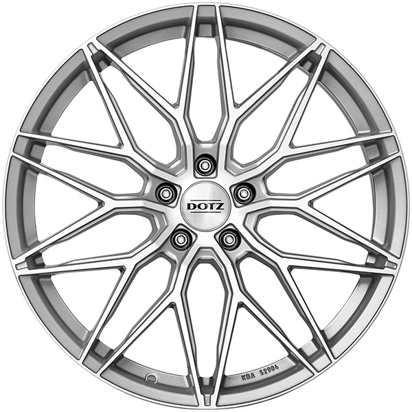 DOTZ Suzuka blaze 8.5x19 5x112 ET 35 SILVER/POLISHED