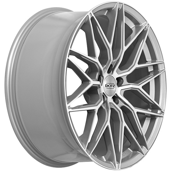 DOTZ Suzuka blaze 8.5x19 5x108 ET 45 SILVER/POLISHED