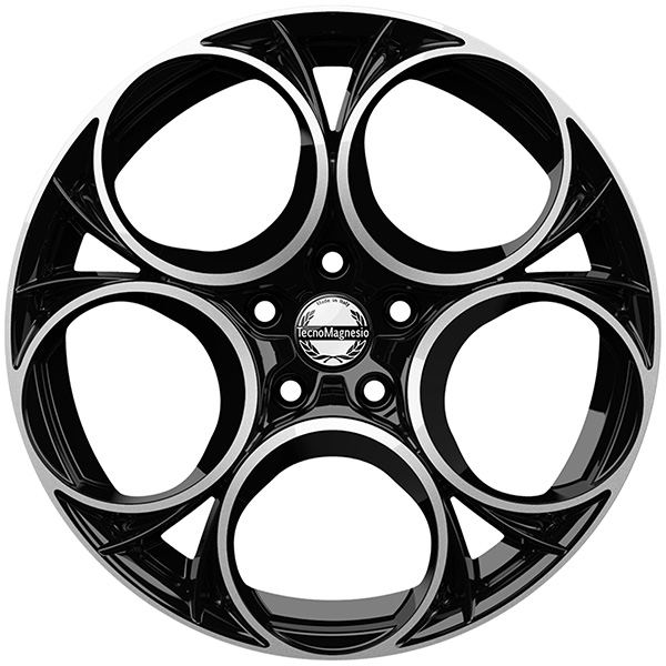 TECNOMAGNESIO DUETTO 8x19 5x110 ET 40 BLACK MIRROR