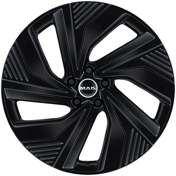 MAK ELECTRA 8.5x21 5x112 ET 40 GLOSS BLACK
