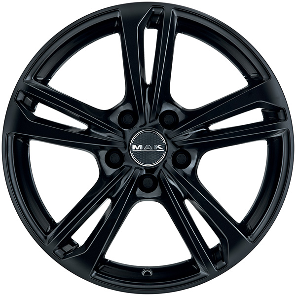 MAK EMBLEMA 7x17 4x098 ET 35 GLOSS BLACK