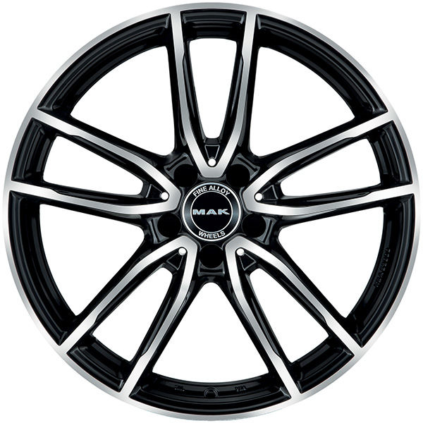MAK EVO 9x19 5x112 ET 20 BLACK MIRROR