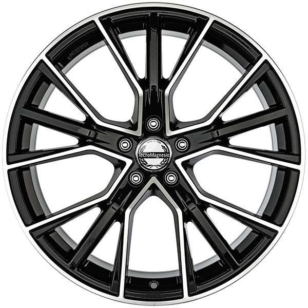 TECNOMAGNESIO QUAKE 10x22 5x112 ET 35 BLACK POLISH