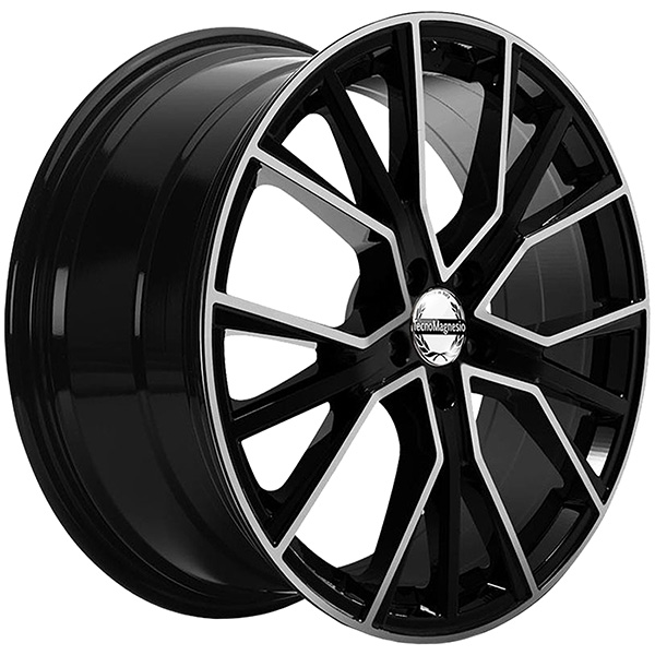 TECNOMAGNESIO QUAKE 10x22 5x112 ET 35 BLACK POLISH