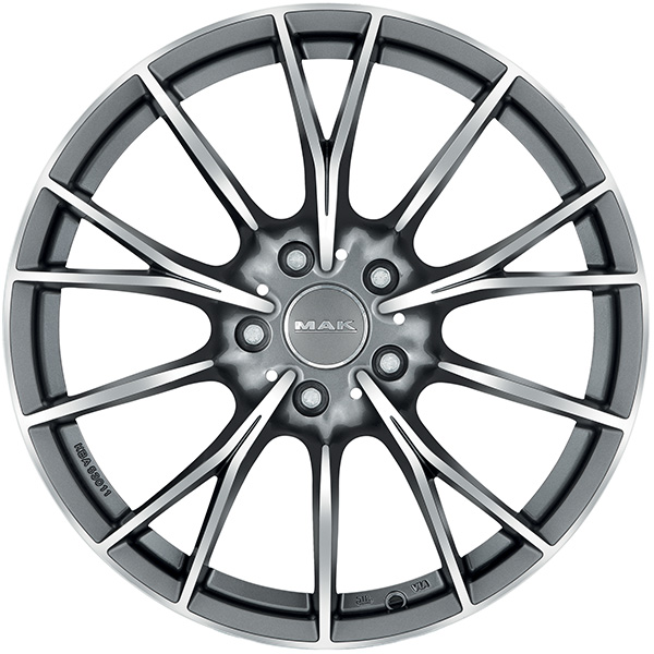 MAK FABRIK 8x18 5x112 ET 30 GUN MET-MIRROR FACE
