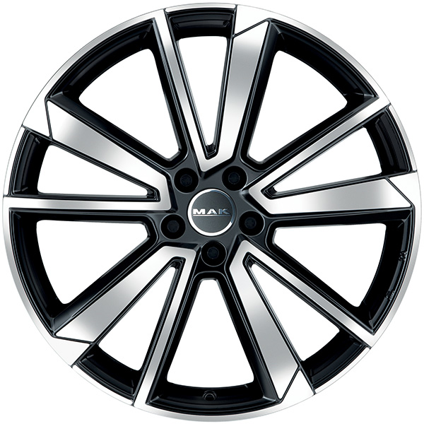 MAK FIVESTAR 8.5x19 5x112 ET 45 BLACK MIRROR