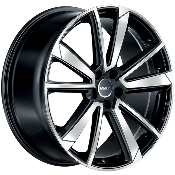 MAK FIVESTAR 8.5x19 5x112 ET 45 BLACK MIRROR