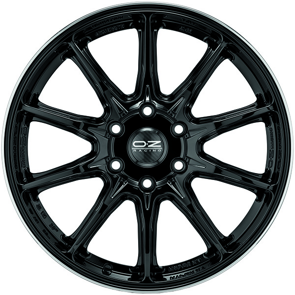 OZ RACING HYPER XT HLT OFFROAD 9x20 6x139,7 ET 45 GLOSS BLACK+DIAMOND LIP