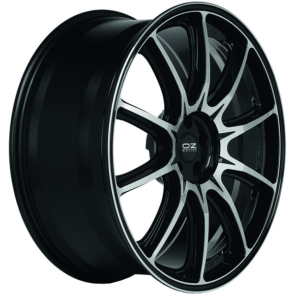 OZ RACING OZ RACING HYPER XT HLT 10.5x22 5x112 ET 18 GLOSS BLACK DIAMOND CUT